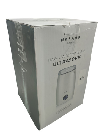 NAWILŻACZ POWIETRZA 3w1 4L HIGROMETR AROMATERAPIA DYFUZOR MOZANO BIAŁY