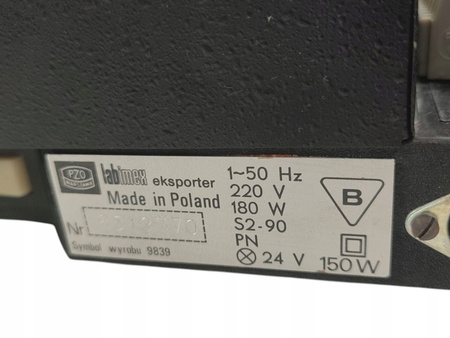 Rzutnik PZO Diapol Automat LABIMEX PZO WARSZAWA 150W PRL