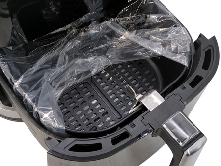 Frytkownica beztłuszczowa Aigostar 300010IBT 7 l 1900 W czarna