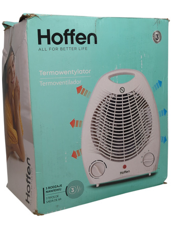 TERMOWENTYLATOR FARELKA HOFFEN FH-90B 2000 W BIAŁY