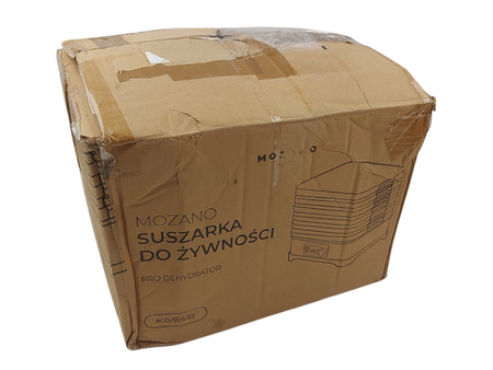 SUSZARKA DO ŻYWNOŚCI MOZANO 450W 5 sitek - Suszarka do grzybów