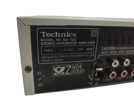 Wzmacniacz Technics SU-700 stereo 60W RMS
