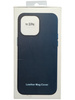 Etui MagSafe Leather Case do Apple iPhone 15 Pro Niebieskie
