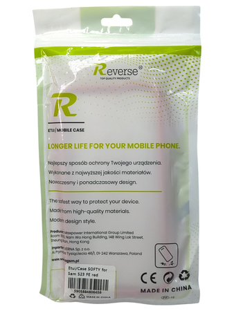 Etui Case Plecki do Samsung Galaxy s23 FE czerwone