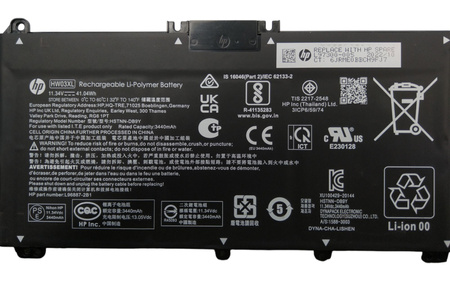 Bateria HW03XL do laptopa HP