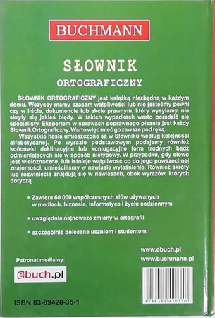 Słownik ortograficzny Monika Smaza