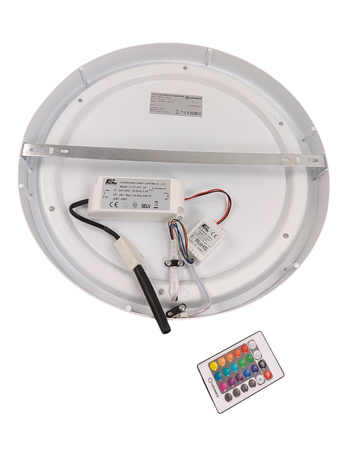 Plafon sufitowy LED COLOR + WHITE Round 400mm 28W + RC biały LEDVANCE