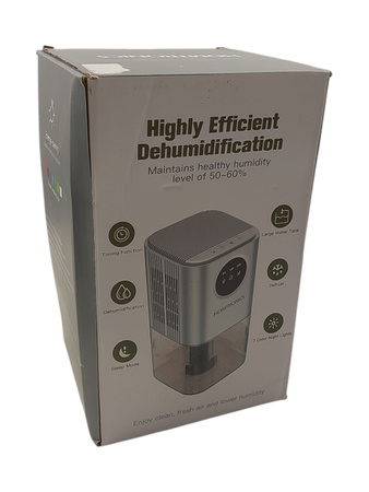Osuszacz powietrza Homtronics B221, 1.7L, timer, ultra cichy, smart