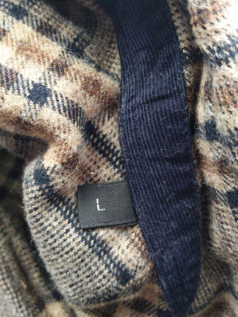 Koszula Męska Flanelowa w Kratę Van Laack Rozmiar: L