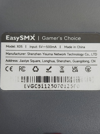 Kontroler EasySMX X05
