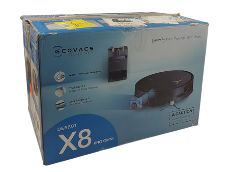 Ecovacs Deebot X8 Pro Omni z technologią OZMO i stacją automatycznego mycia