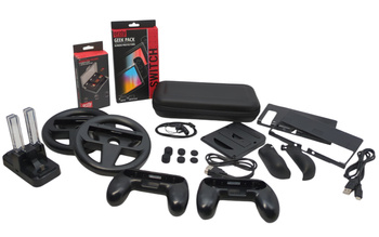 Zestaw akcesoriów Nintendo Switch Orzly Ultimate Geek Pack
