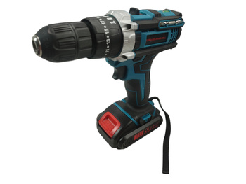 WIERTARKO WKRĘTARKA AKUMULATOROWA 21V 2X1200MAH LED 45NM 1500RPM WALIZKA