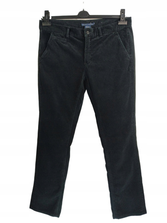 Spodnie damskie sztruksowe Granatowe POLO RALPH LAUREN Roz. 10(43)