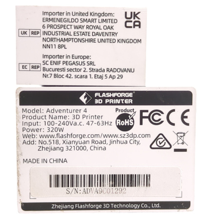 Drukarka 3D Flashforge Adventurer 4