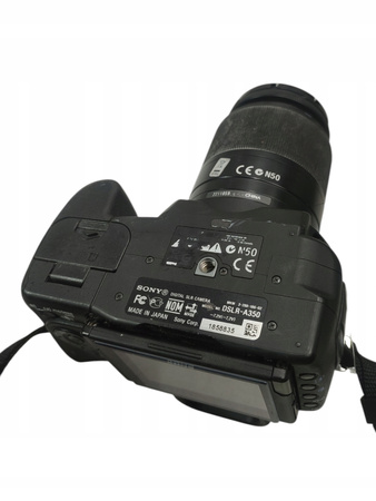 Aparat fotograficzny Sony Alpha DSLR-A350 2x OBIEKTYW 2x BATERIA Z ŁADOWARK