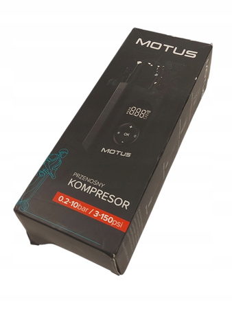 Kompresor przenośny pompka Motus FG01 150PSI 4000mAh