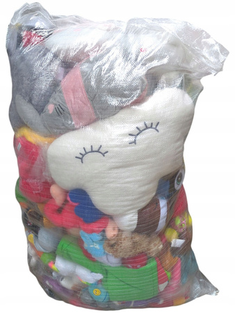 OGROMNY WOREK PLUSZAKÓW - 10 KG MIĘKKOŚCI I RADOŚCI!