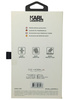 Etui Karl Lagerfeld Silicone Karl's Head różowe do iPhone 14 Pro Max