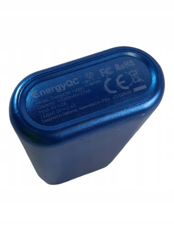 POWERBANK ENERGY QC ENERGYCELL10000 10000mAh/37Wh NIEBIESKI