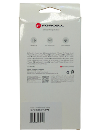 Etui Plecki do Apple Iphone 14 Pro bezbarwne Forcell