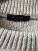 SWETER DAMSKI Z KROTKIM RĘKAWEM MASSIMO DUTTI ROZMIAR S BEŻOWY