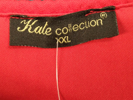 Sukienka KATE COLLECTION Rozmiar XXL CZERWONA