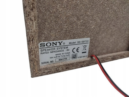 Wieża Sony CMT-SBT20 12W Bluetooth USB FM RADIO SONY + PILOT