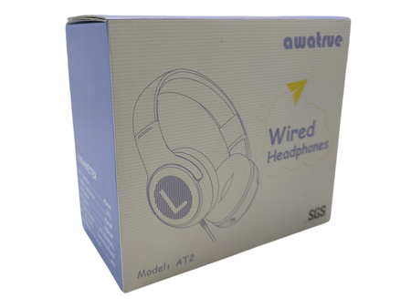 Słuchawki przewodowe nauszne Awatrue Wired Headphones AT2