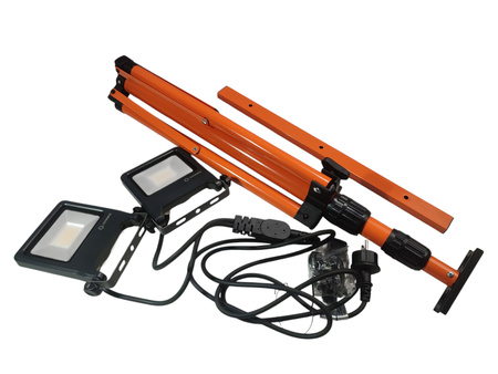 NAŚWIETLACZ LED NA STOJAKU LEDVANCE TRIPOD 2x20W Worklight Tripod