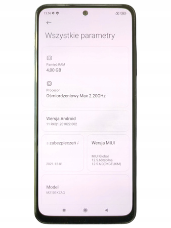 Smartfon Xiaomi Redmi Note 10 M2101K7AG 4/128GB 6,43" 48Mpix