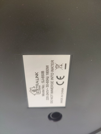 Air Fryer Frytkownica beztłuszczowa EXTRALINK 6,5L 1800W SJ-650B