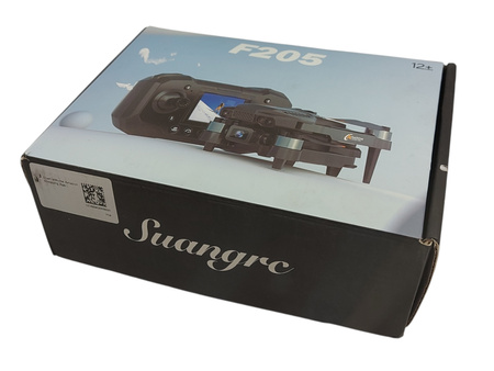 DRON ZDALNIE STEROWANY DLA POCZĄTKUJĄCYCH F205 KAMERA 1080P EKRAN 2,4 CALA