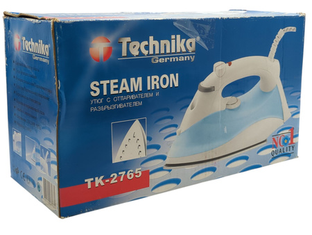 Żelazko Technika TK-2765 1200W funkcja pary i spryskiwacz