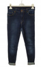 Spodnie jeans damskie GRAWIK 31 Granatowe