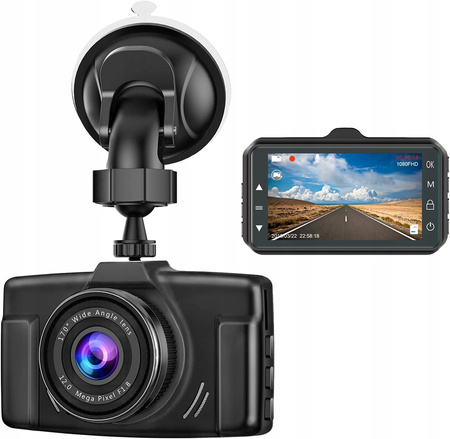 KAMERA SAMOCHODOWA CHORTAU B-T12 FHD AUDIO VIDEO REJESTRATOR