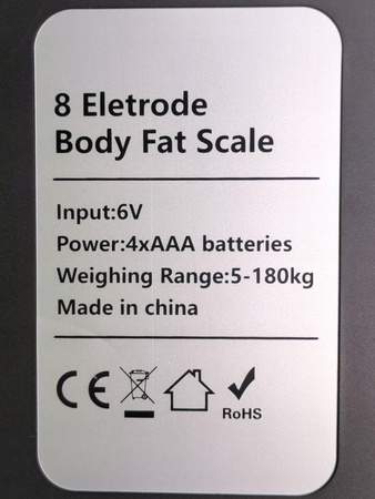 Waga łazienkowa Eight Electronic Smart Scale