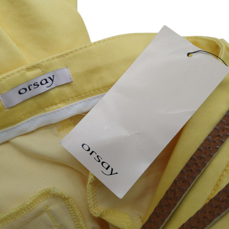 Spódnica damska ORSAY Rozmiar 36 ŻÓŁTA