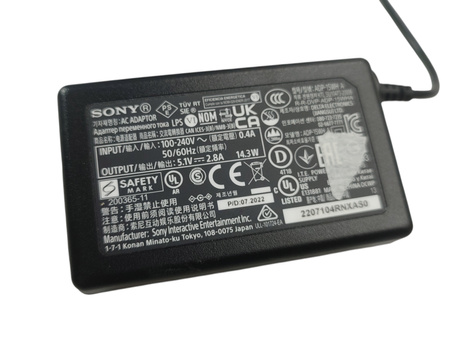 Zasilacz Sony ADP-15WH 5.1V 2.8A oryginalny do konsoli PSP