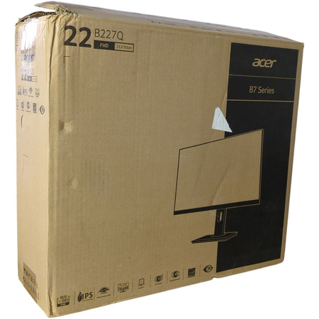 Monitor Acer B227Q 22" Full HD VA 75Hz 4ms