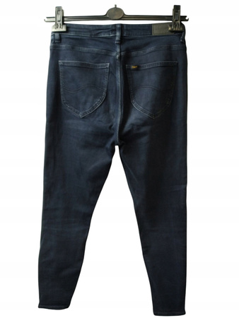 SPODNIE JEANS DAMSKIE LEE ROZMIAR 31/33 GRANATOWE
