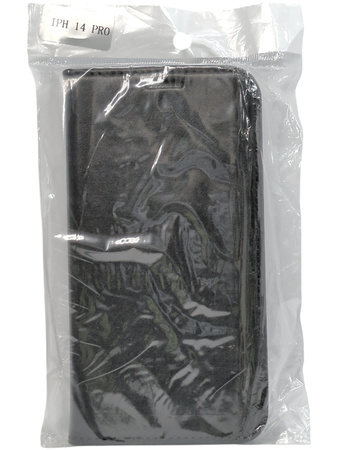 Etui z klapką do Apple Iphone 14 Pro czarny