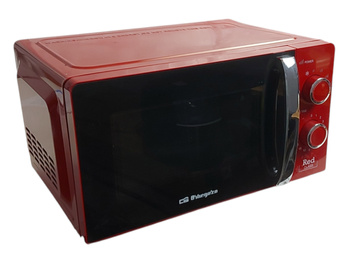 Kuchenka mikrofalowa Mikrofala Orbegozo Mikrofalówka Czerwona 700 W 20 L