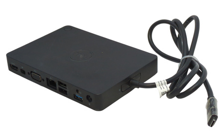 Stacja dokująca Dell WD15 | USB-C | HDMI | DisplayPort | LAN | uniwersalna