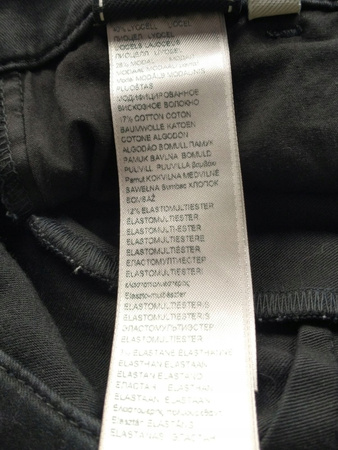 Spodnie damskie Czarne 7 FOR ALL MANKIND ROZ.29