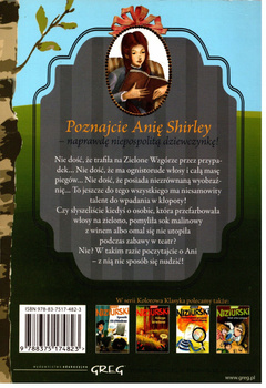 Ania z Zielonego Wzgórza