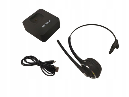 ZESTAW SŁUCHAWKOWY BLUETOOTH Z MIKROFONEM BEZPRZEWODOWY AIKELA BH-M9A