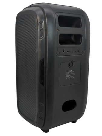 Głośnik Bluetooth W-KING T9 PRO 120W z mikrofonem i światłami LED