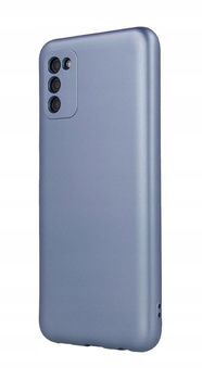 Etui Plecki do Samsung Galaxy S21 FE Metalic Case błękitne