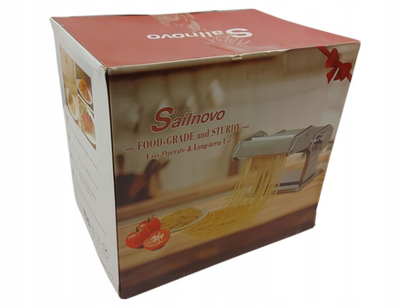 MASZYNKA RĘCZNA DO MAKARONU I CIASTA Z WAŁKIEM I OSTRZEM SAILNOVO